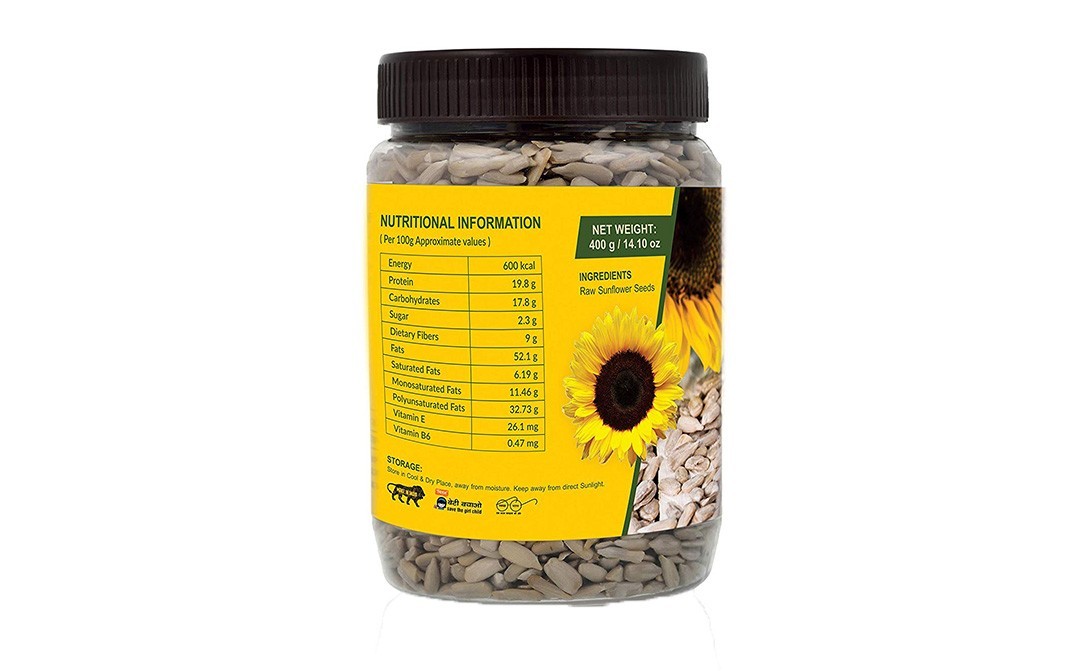 Palfrey Sunflower Seeds    Pack  400 grams